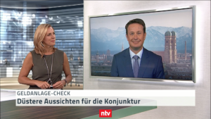 Juli-Geldanlagecheck: Hartmut Jaensch im Telebörse-Interview bei n-tv 
